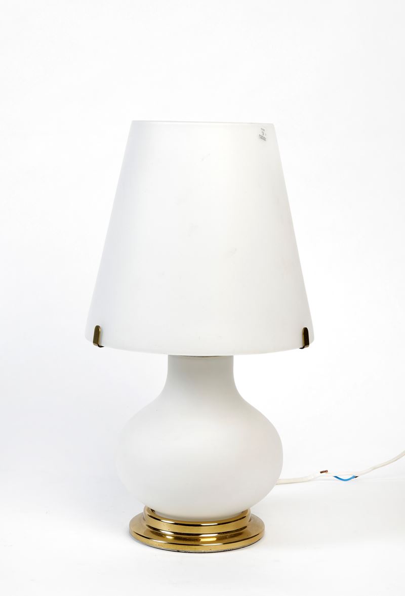 Vetreria Lag Murano : Lampada da tavolo   - Asta Dimore Eclettiche: II Sessione - Design e Antiquariato - Fidelis Auctions