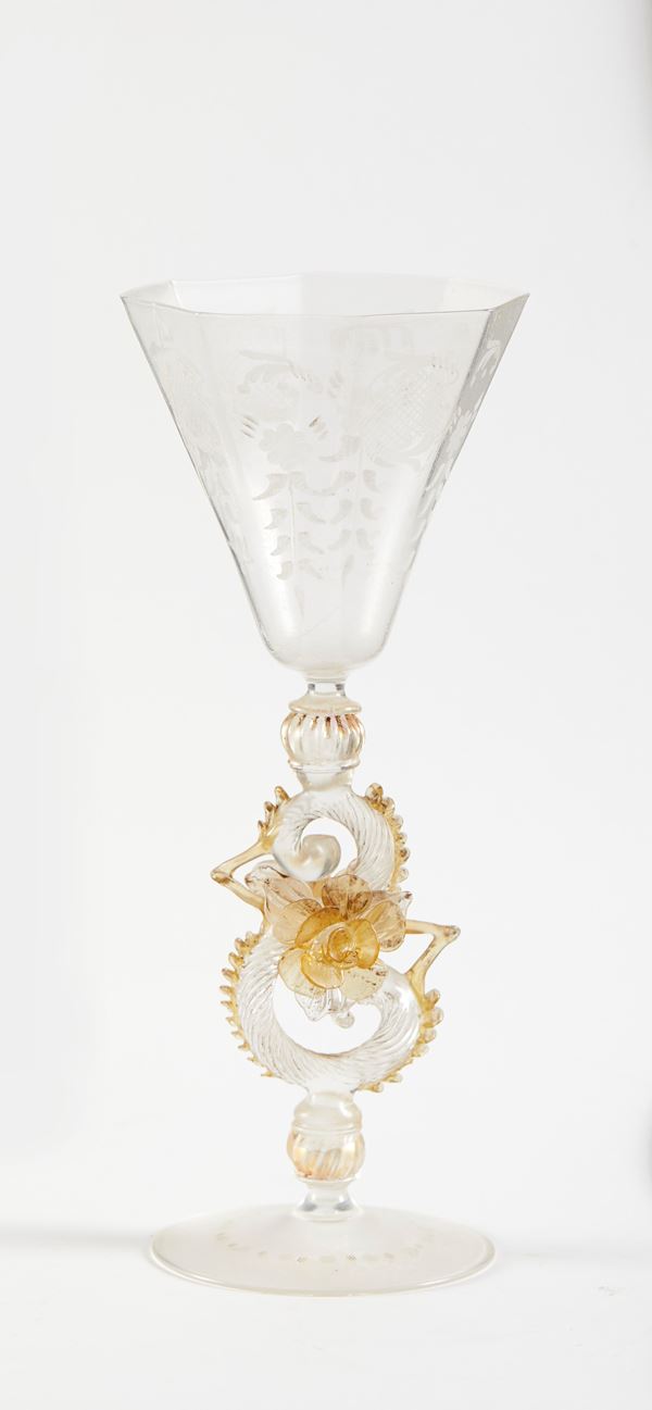 Tipetto in vetro di Murano