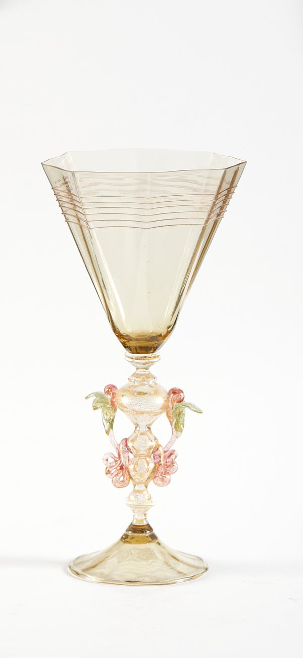 Bicchiere in vetro di Murano