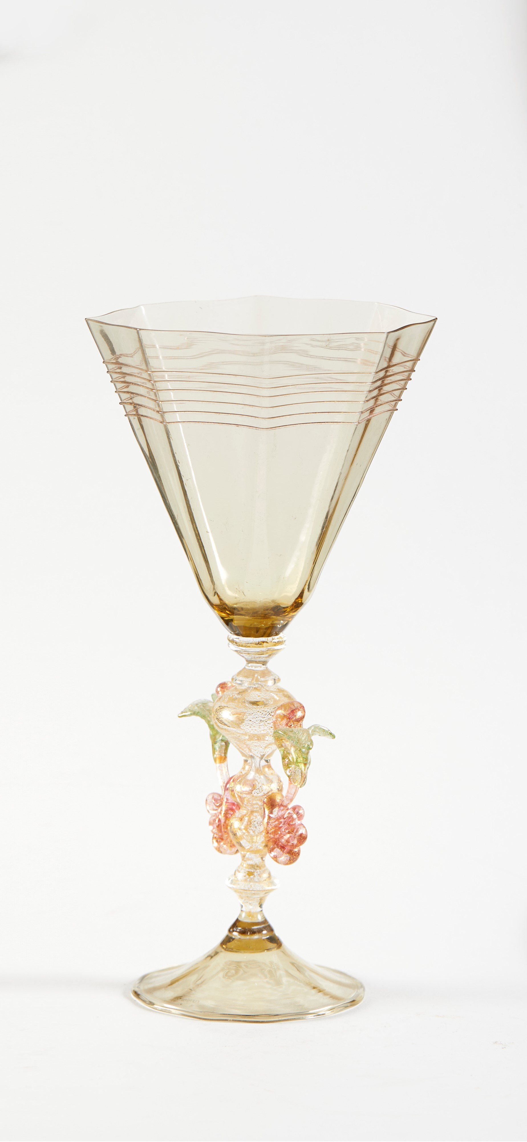 Bicchiere in vetro di Murano