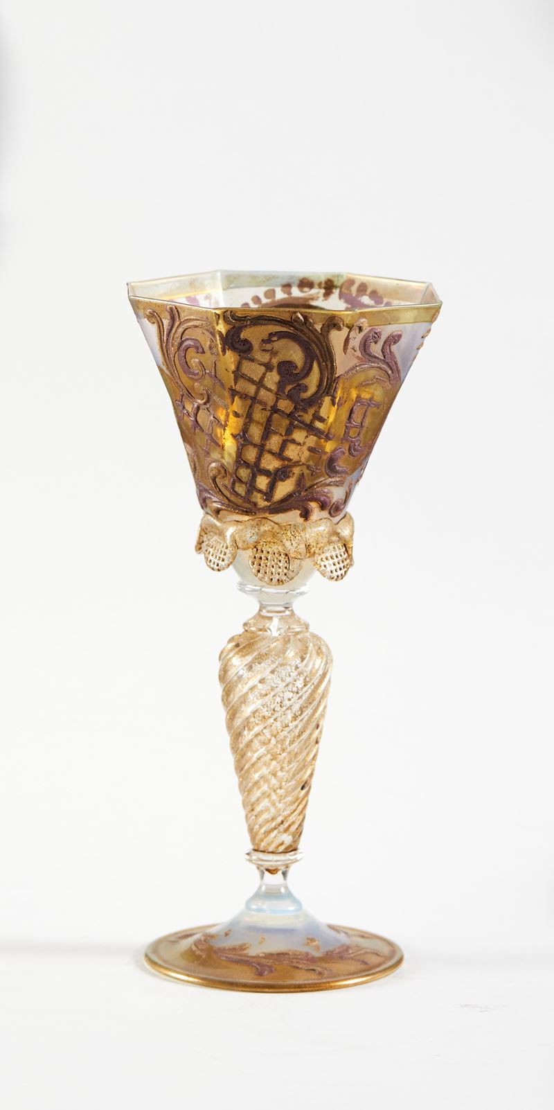 Tipetto in vetro di Murano  - Asta Dimore Eclettiche: I Sessione - Vetri e Argenti - Fidelis Auctions