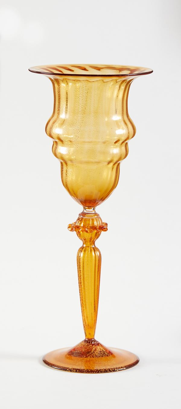 Bicchiere in vetro di Murano