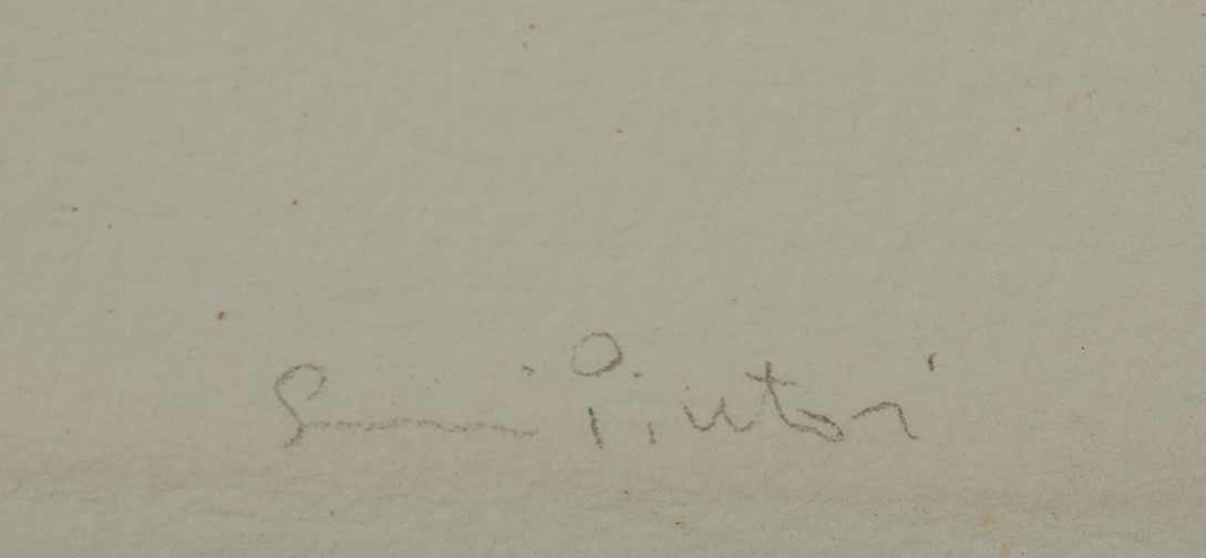 "Autoritratto con chitarra e pensieri d'amore"