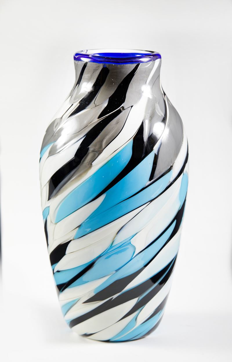 Vittorio Ferro : Vaso  - Asta Dimore Eclettiche: I Sessione - Vetri e Argenti - Fidelis Auctions