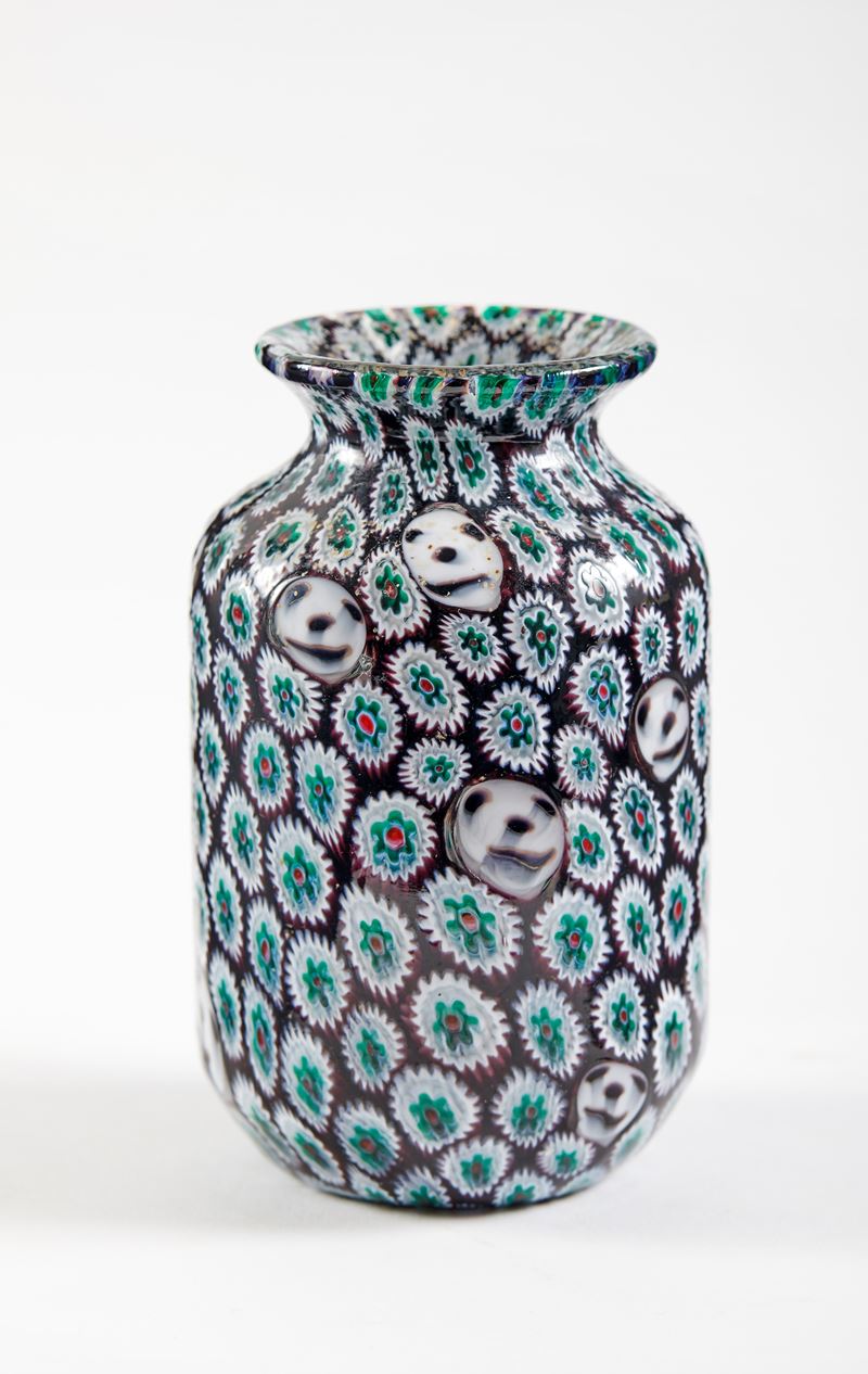 Vittorio Ferro : Vaso  - Asta Dimore Eclettiche: I Sessione - Vetri e Argenti - Fidelis Auctions