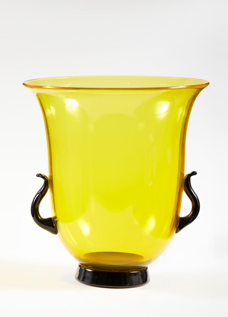 Vittorio Ferro : Vaso  - Asta Dimore Eclettiche: I Sessione - Vetri e Argenti - Fidelis Auctions