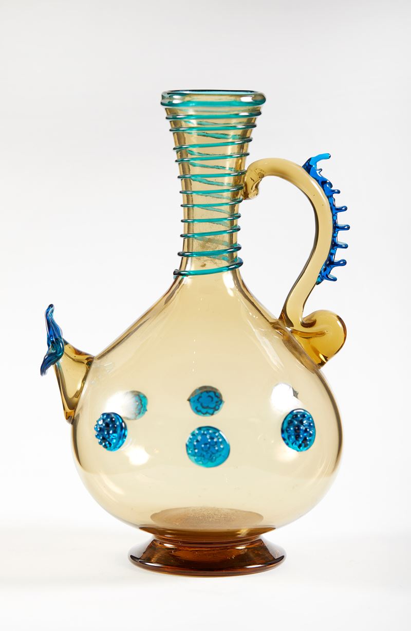 Vittorio Ferro : Brocca  - Auction Eclectic Homes: Glass and Silver - Fidelis Auctions