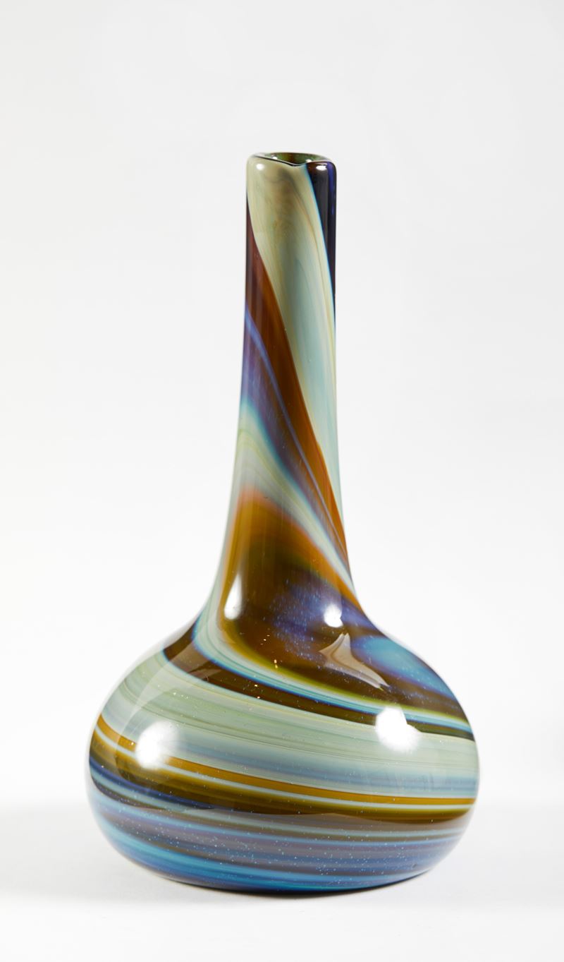 Lorenzo Radi : Vaso  (Meta XIX Sec)  - Asta Dimore Eclettiche: I Sessione - Vetri e Argenti - Fidelis Auctions