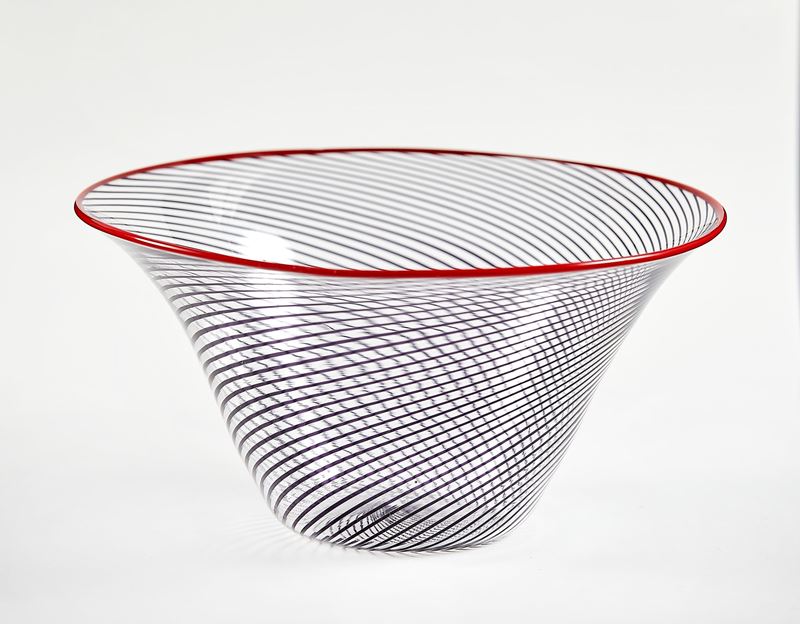 Adriano Dalla Valentina : Vaso  - Asta Dimore Eclettiche: I Sessione - Vetri e Argenti - Fidelis Auctions