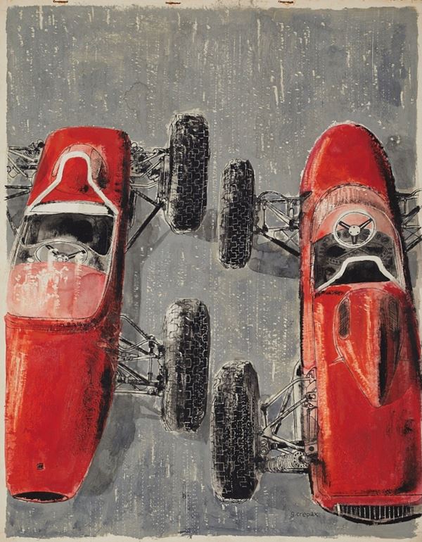 Guido Crepax - "Ferrari 156 F1"
