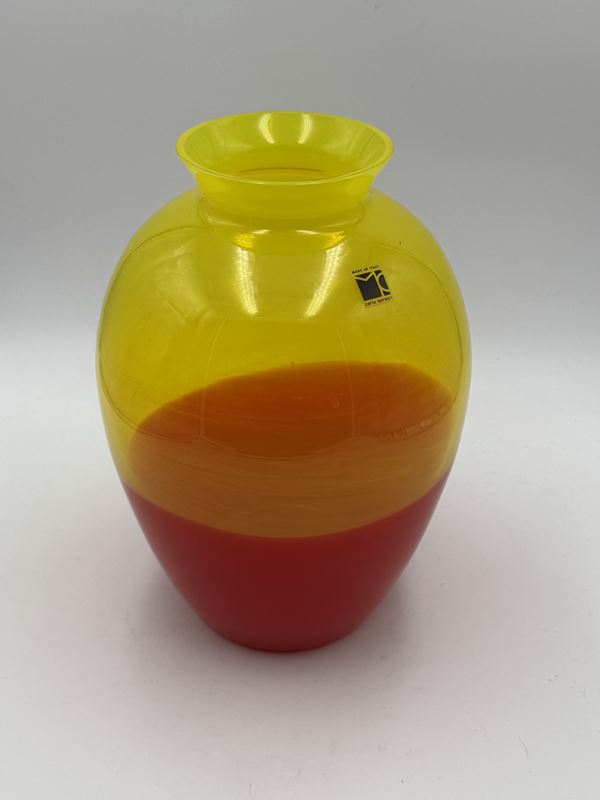 Carlo Moretti - Vaso Giallo e Rosso