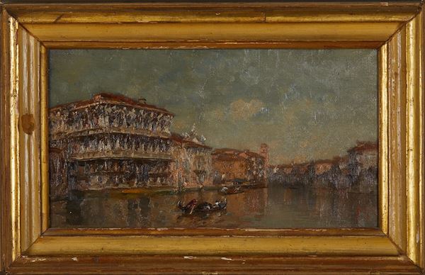 Emanuele Brugnoli - "Canal grande di Venezia"