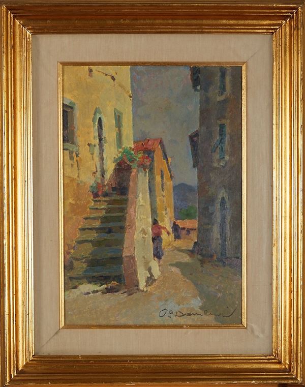 Carlo Domenici - "Vicolo elbano al sole"