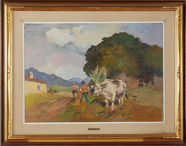 Carlo Domenici - "La mucca bianca"
