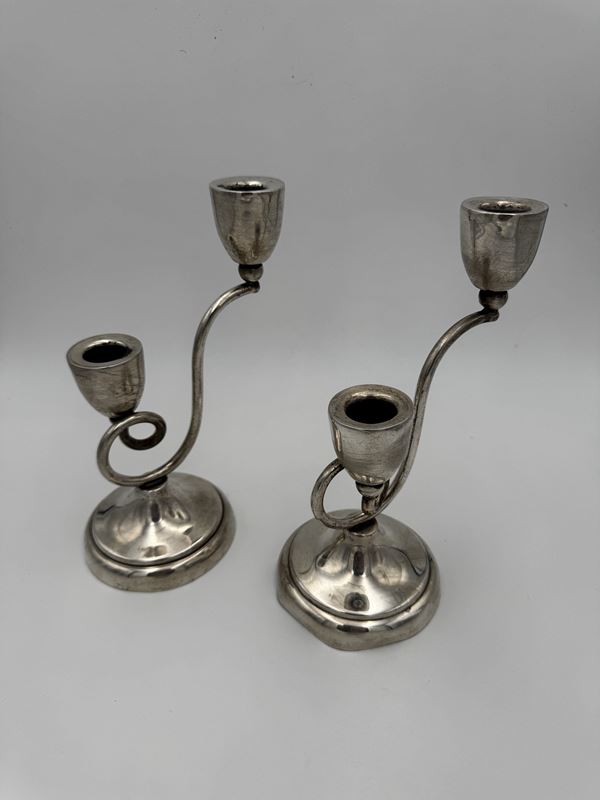Coppia di candelabri