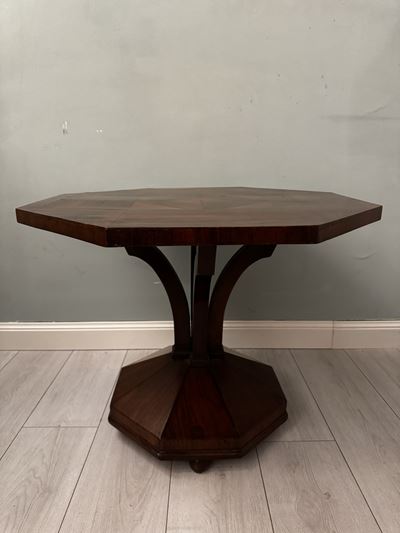 Tavolino ottagonale, stile Art Déco, anni 1930