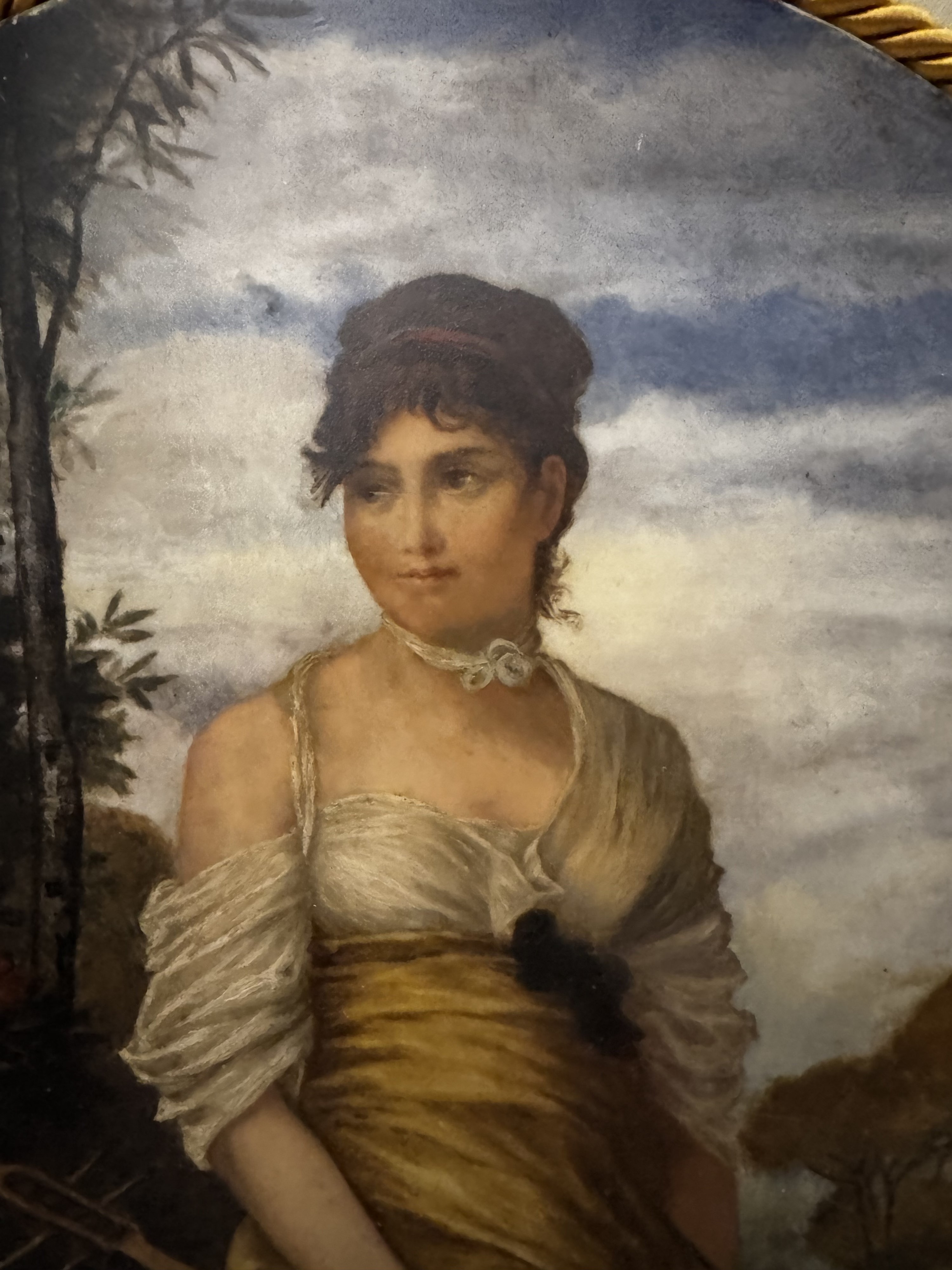 Friedrich August Kaulbach - Suonatrice di Liuto