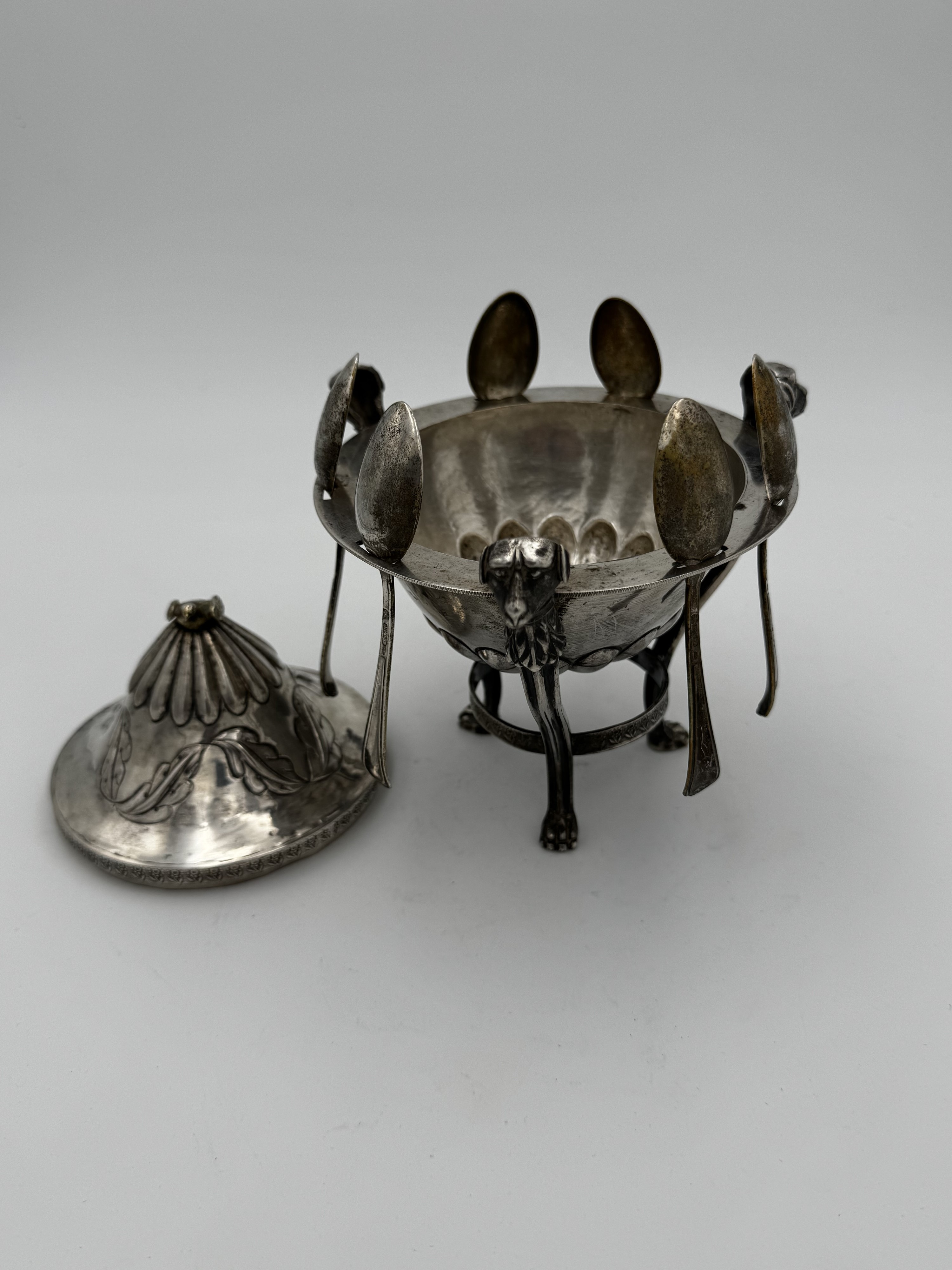 Zuccheriera e sei cucchiaini