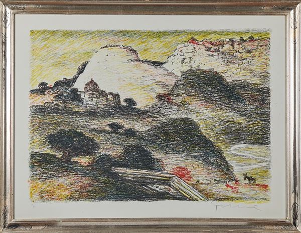 Salvatore Fiume - "Paesaggio"