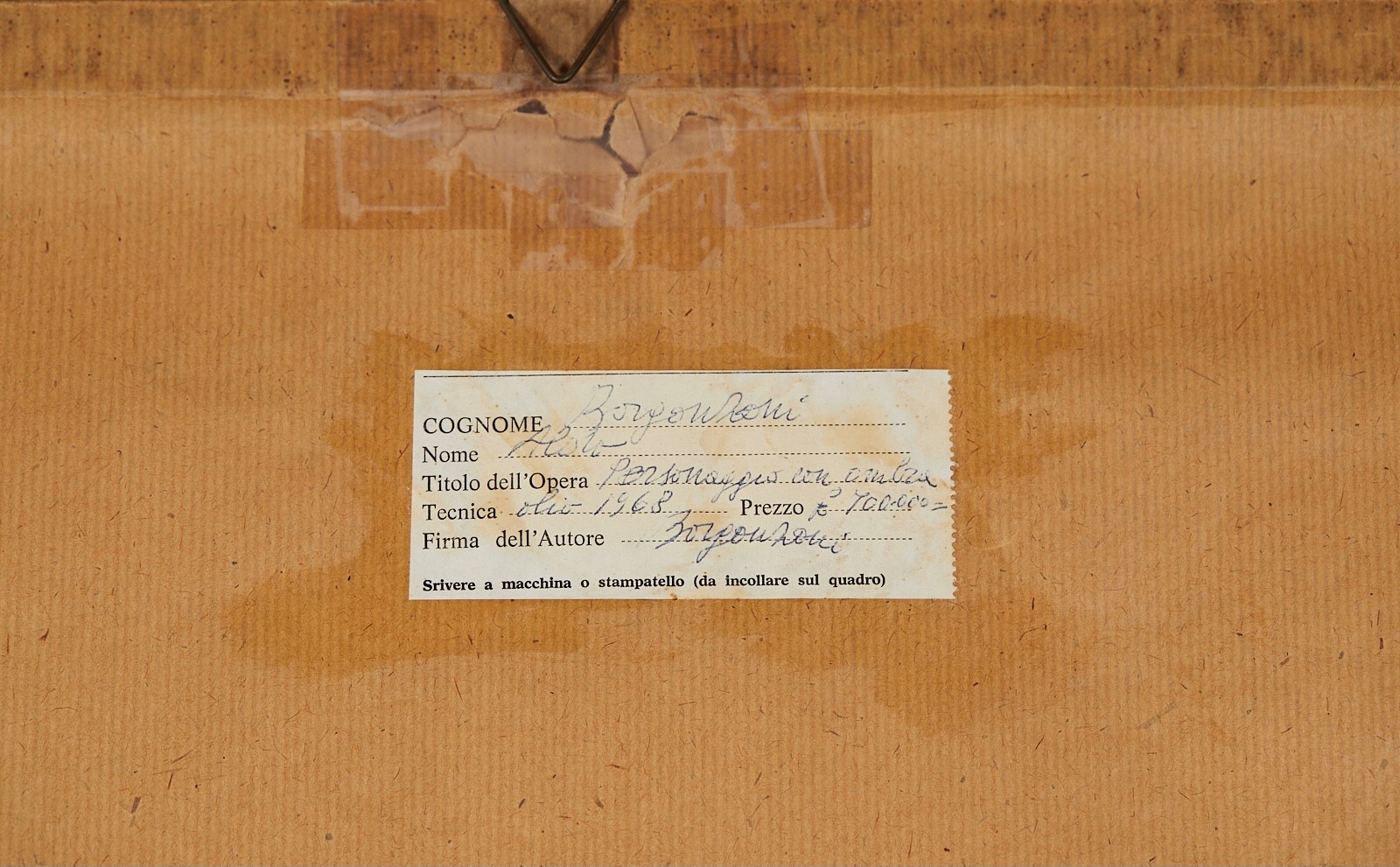 "Personaggio con ombra"