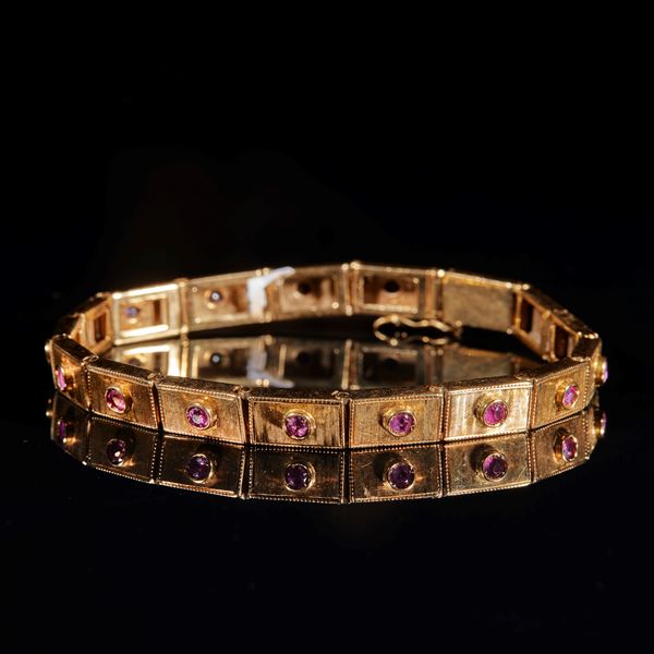 Bracciale in oro giallo