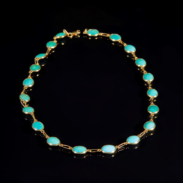 Collana in oro giallo