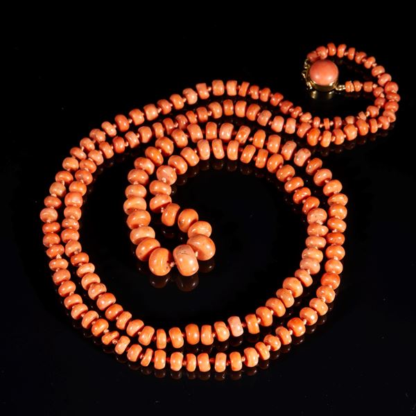 Collana in corallo