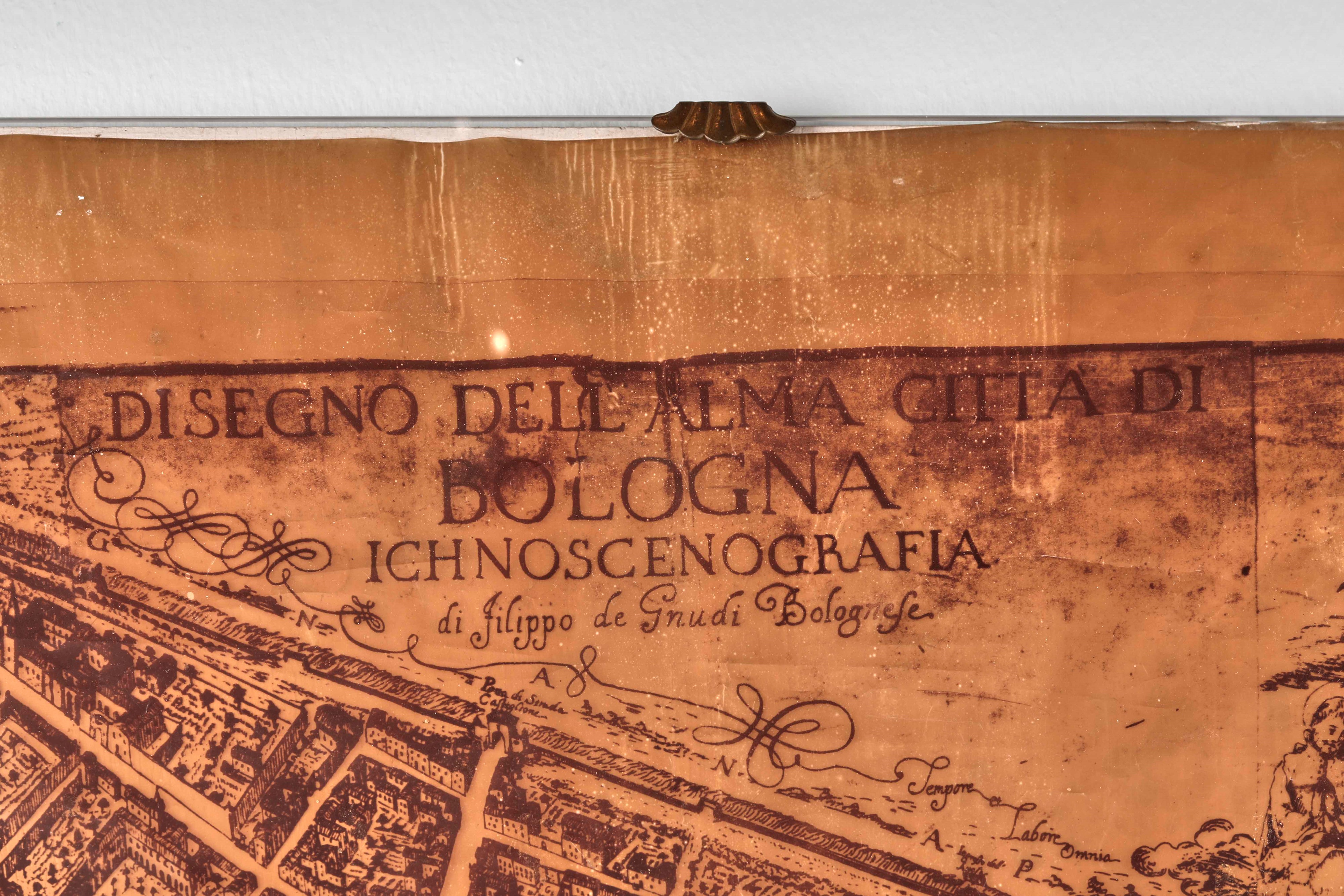 Filippo De Gnudi - Disegno Dell'alma Città di Bologna