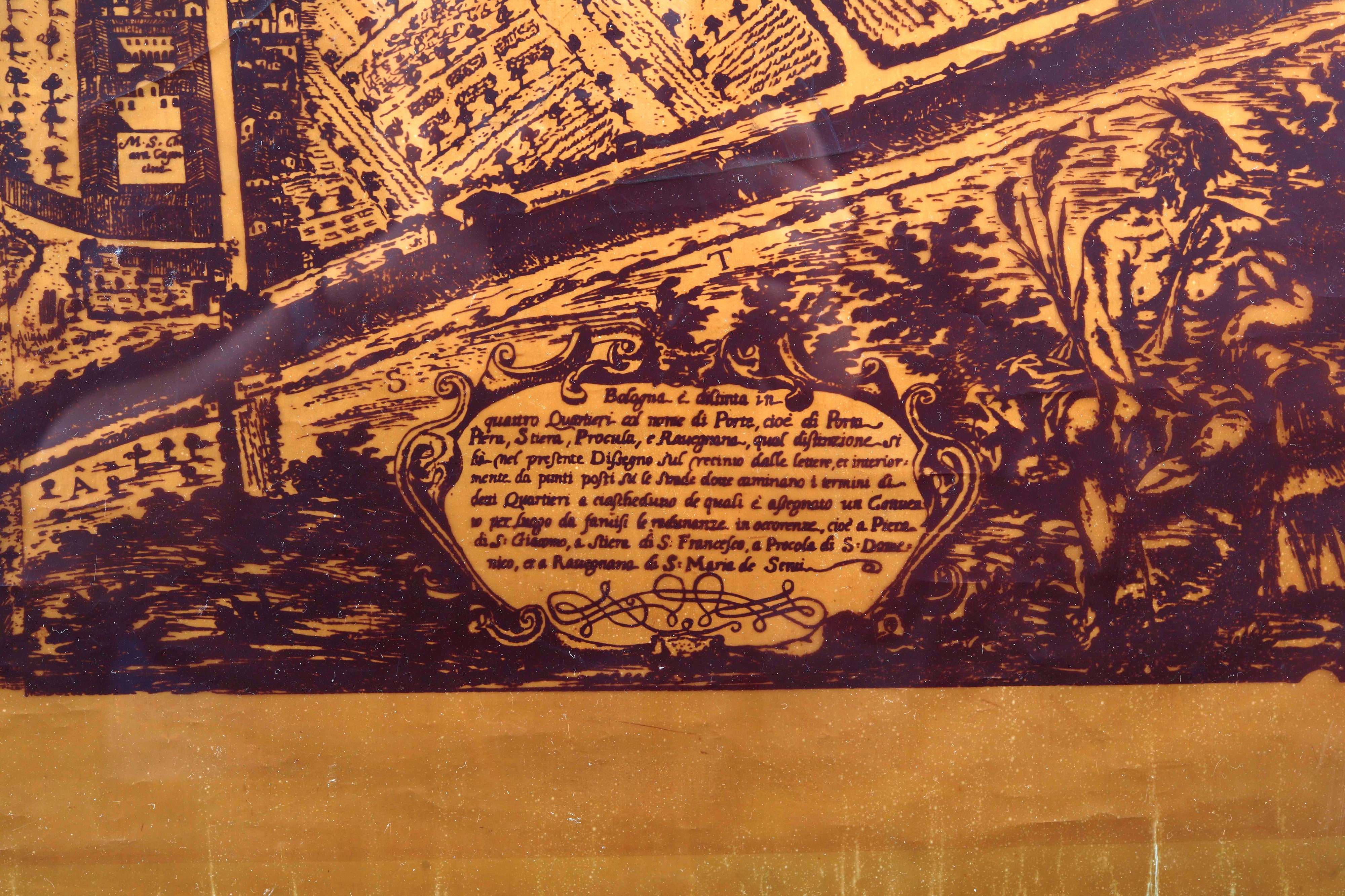 Filippo De Gnudi - Disegno Dell'alma Città di Bologna