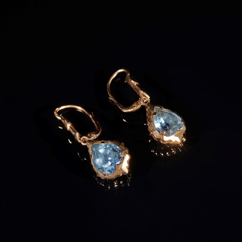 Orecchini in oro rosa  - Asta GIOIELLI E PREZIOSI - Fidelis Auctions