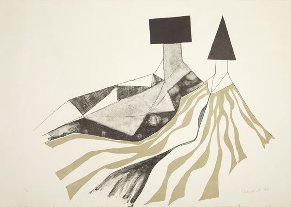 Lynn Chadwick - “Reclining Couple”