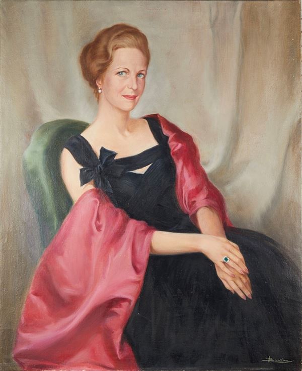 Adolfo Busi - Ritratto di Signora