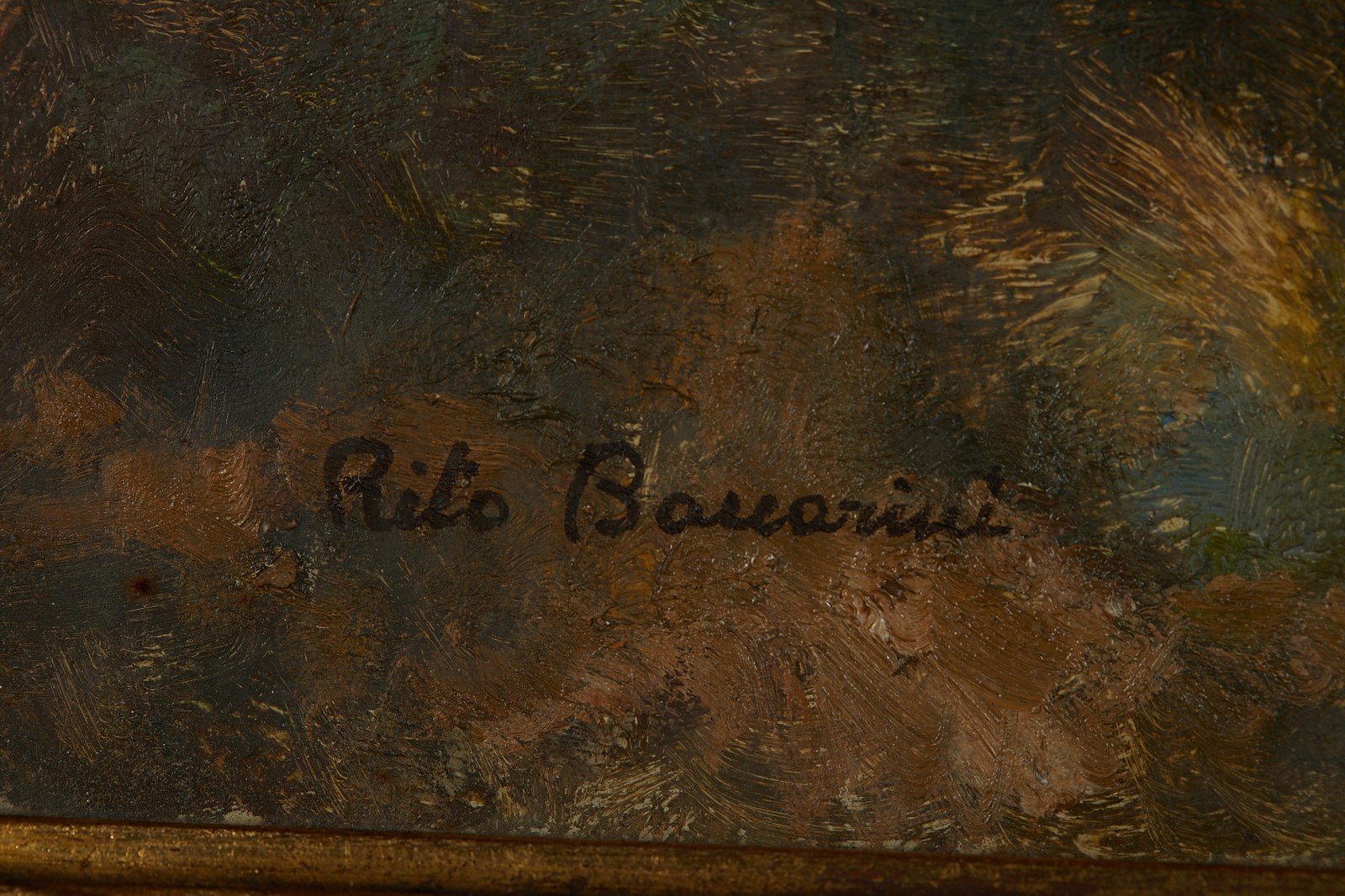 Rito Baccarini - "paesaggio con Figure"
