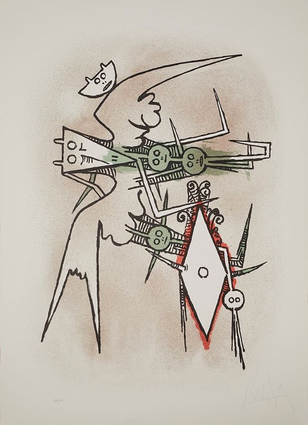 Wifred Lam - “Le Feu Vert”