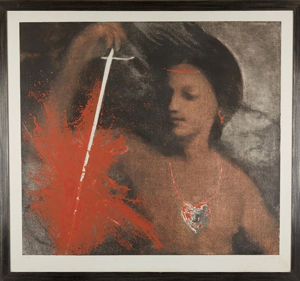 Omar Galliani - "Figura"