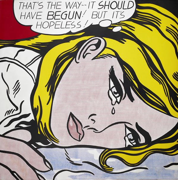 Roy Lichtenstein - "Hopeless"