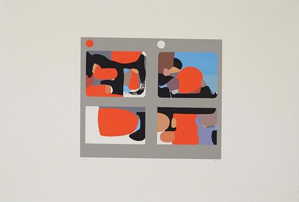 Alberto Burri - "Lettere"