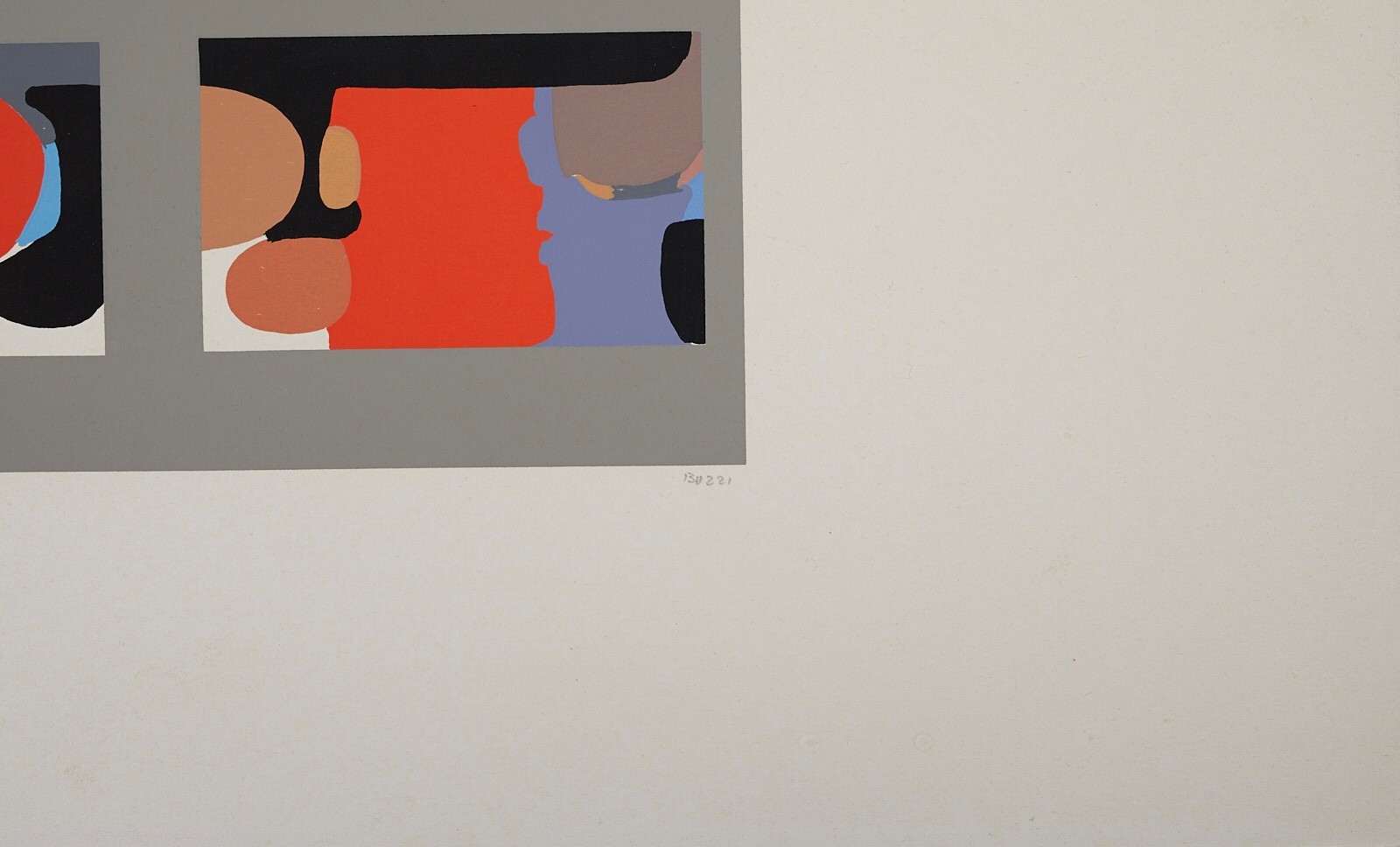 Alberto Burri - "lettere"