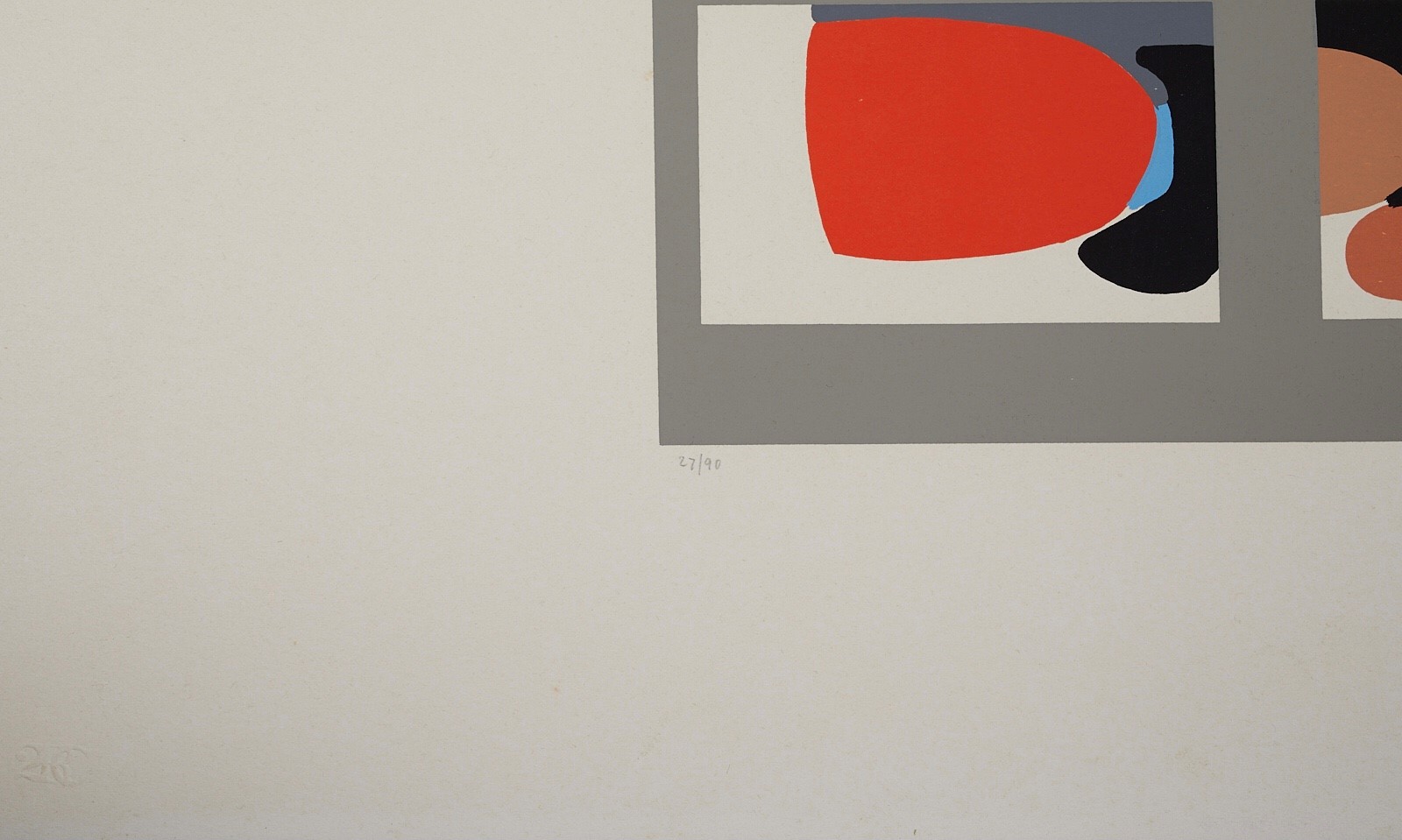 Alberto Burri - "lettere"
