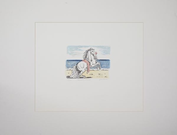 Giorgio De Chirico - “Cavallino bianco”