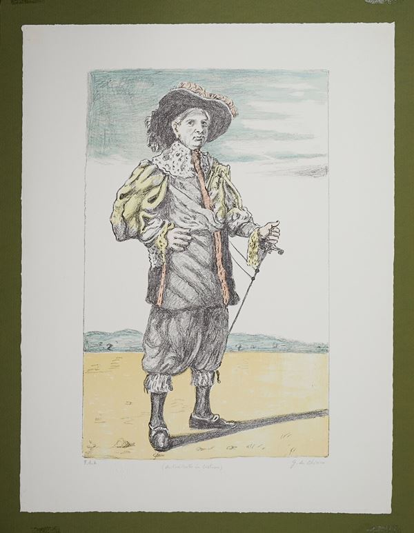 Giorgio De Chirico - “Autoritratto in costume”