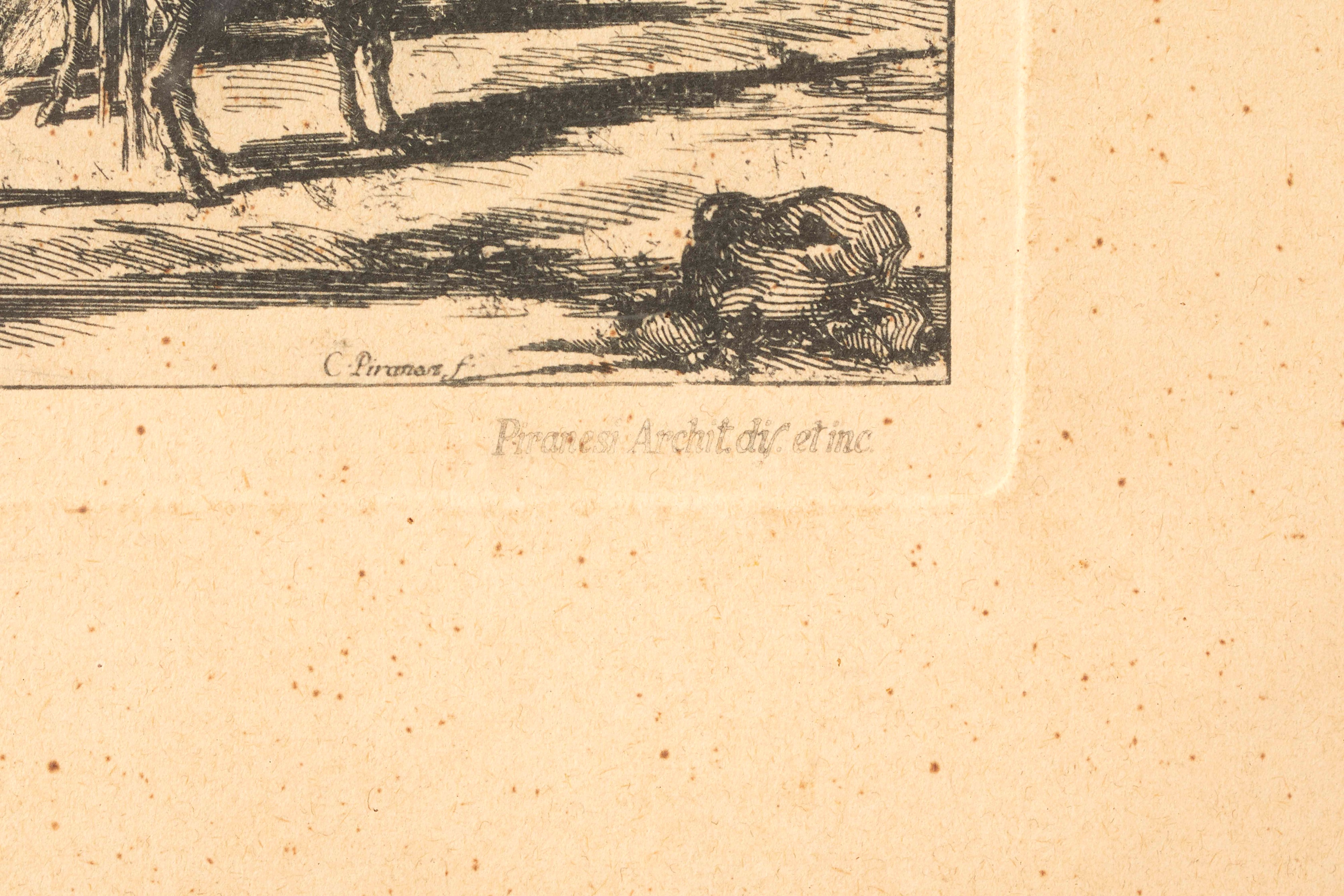 "Veduta degli avanzi del Foro di Nerva"