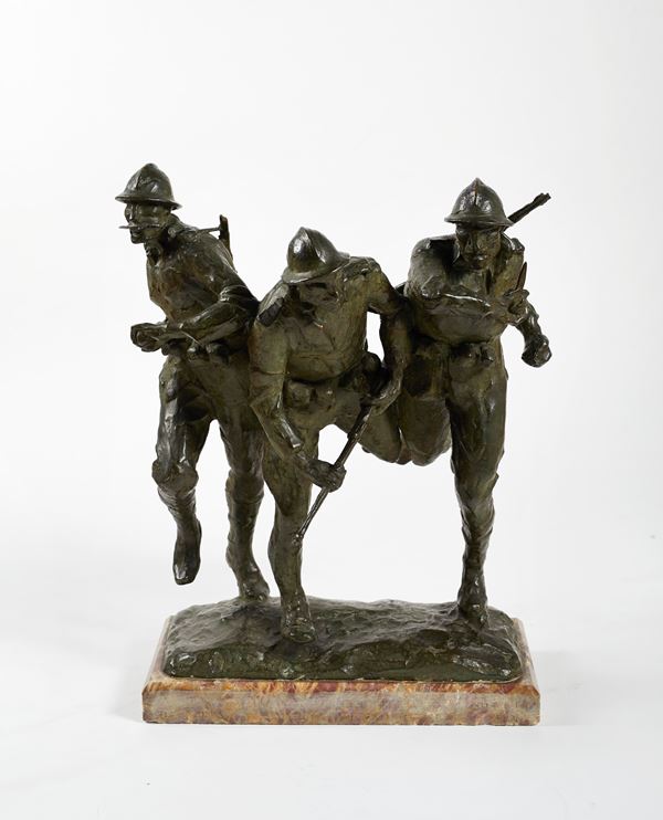 Giovanni  Possamai - “Monumento agli Arditi Caimani del Piave”