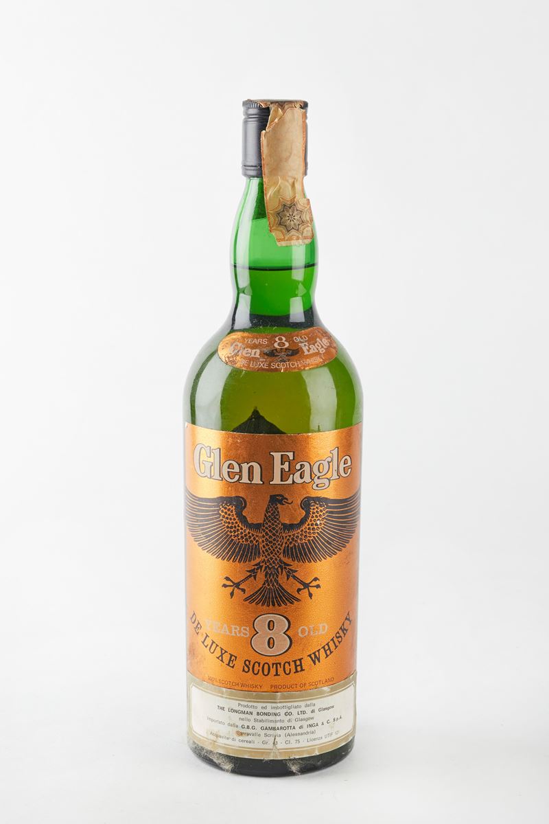 Longman Bonding : Glen Eagle 8 Years Old  (Anni 60/70)  - 43% vol - Asta Vini e Distillati - Fidelis Auctions