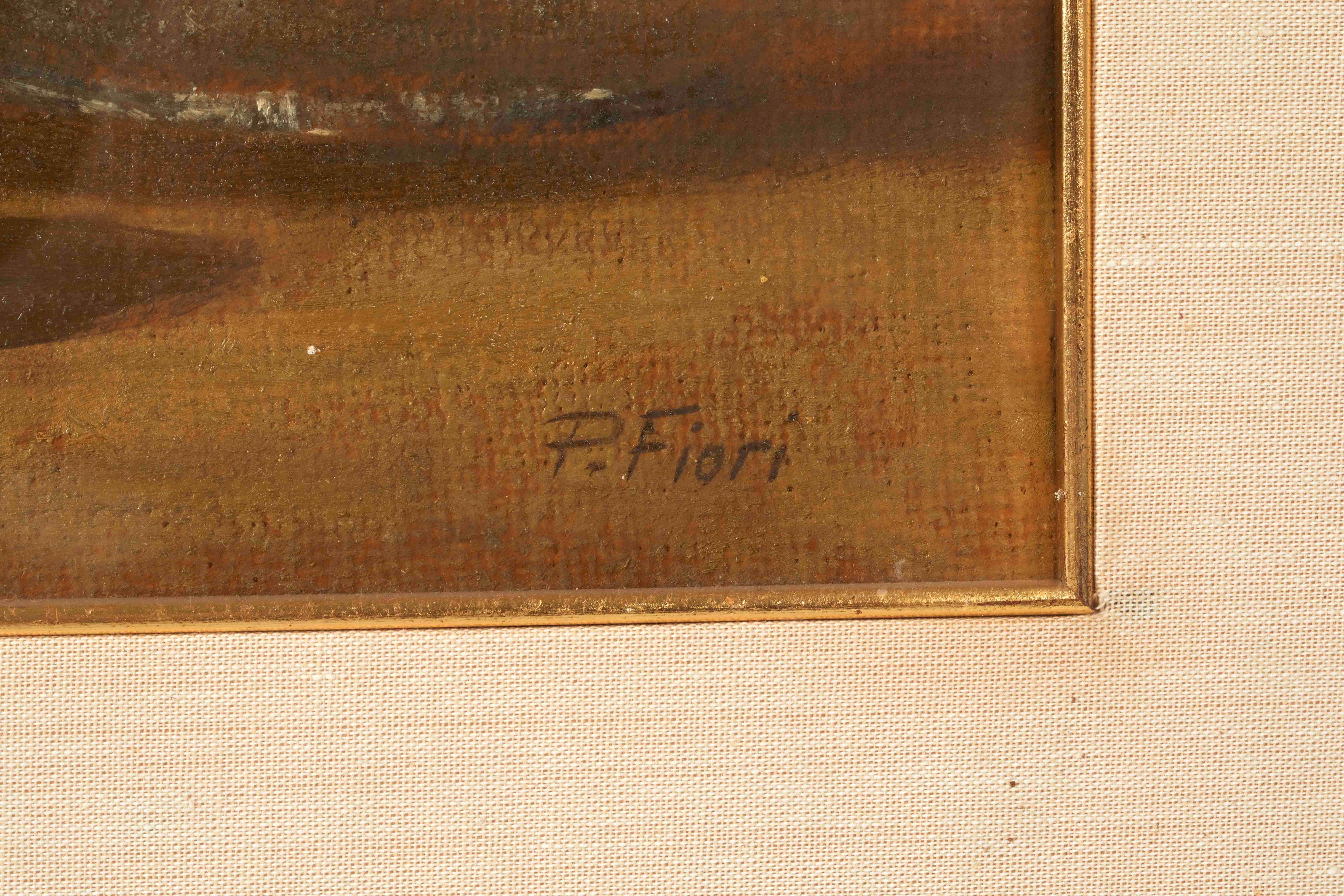 Piero Fiori - Le bambole, olio su tela