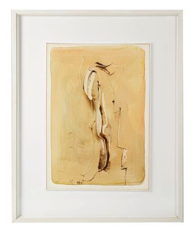 Senza titolo (Tempera su carta, 1958)
