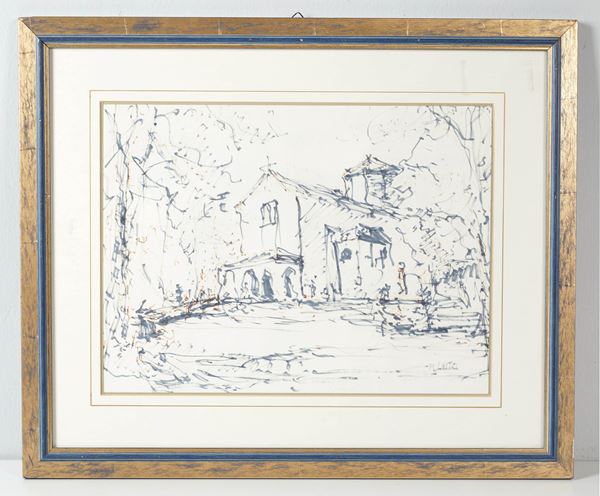 Mario Lattes - "Senza titolo"