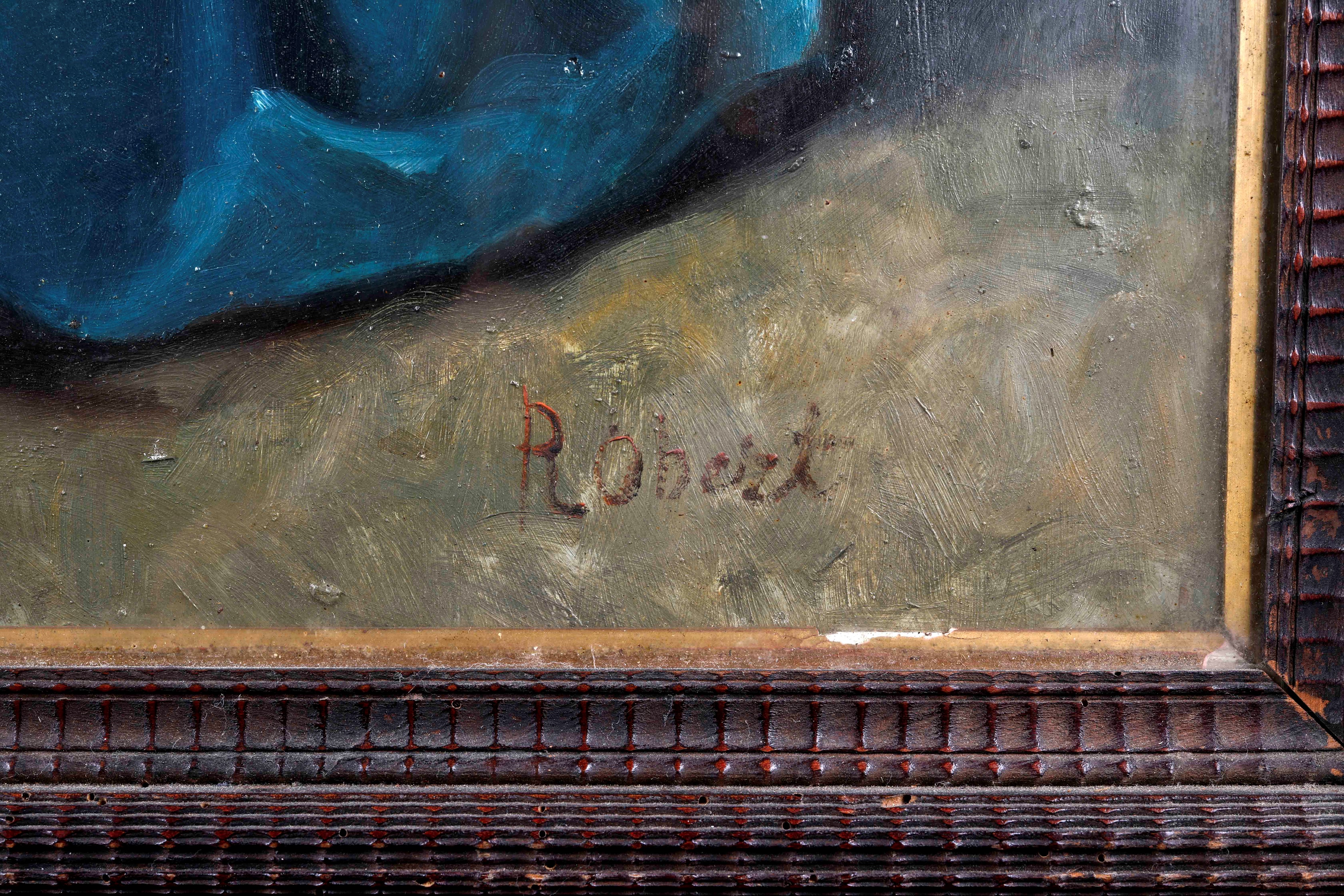 Paul-théophile Robert - “donna di Spalle”
