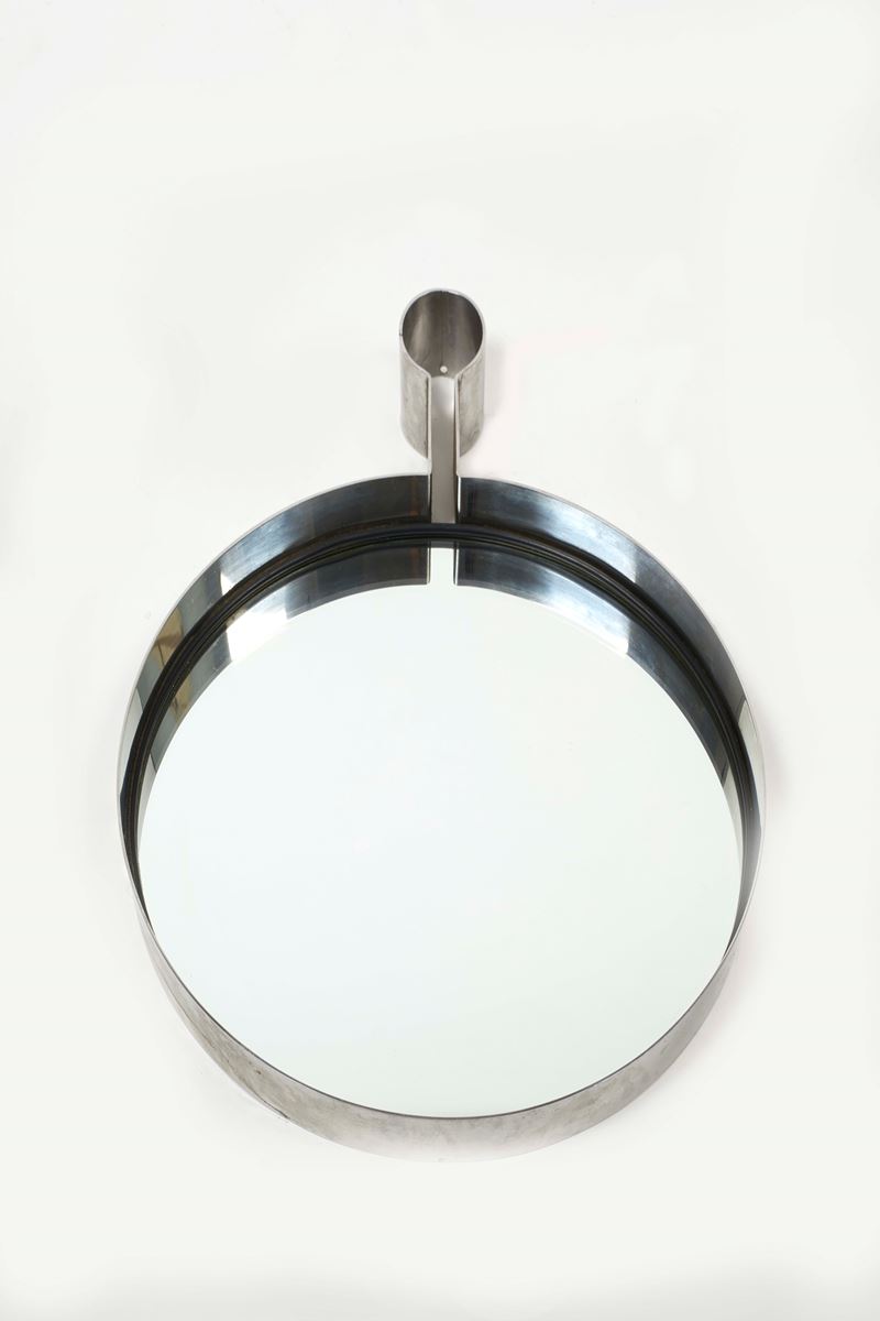 Vittorio Introini : Specchio  (Anni '70)  - Asta DESIGN E ARTI DECORATIVE  - Fidelis Auctions