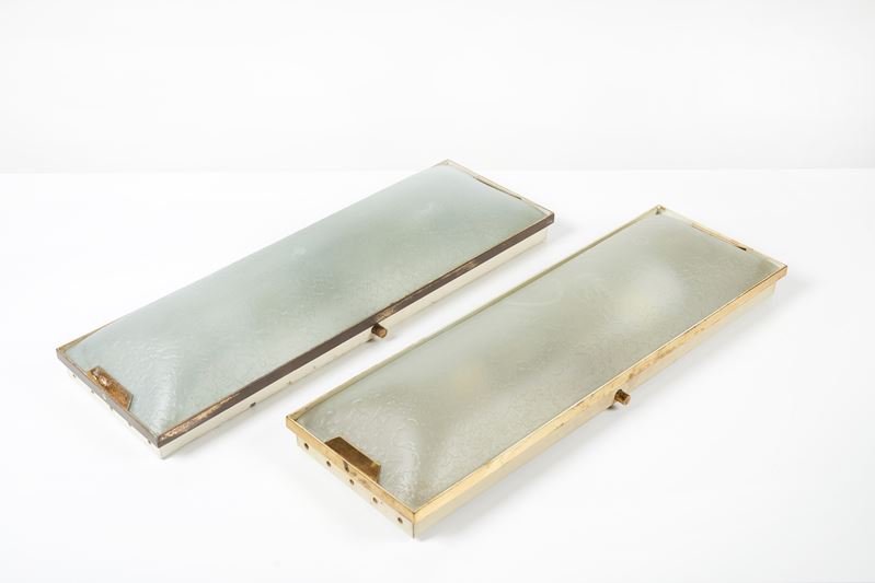 Stilnovo : Coppia di applique   ( Anni '60)  - Asta DESIGN E ARTI DECORATIVE  - Fidelis Auctions